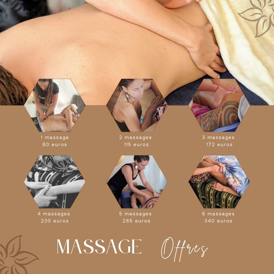 Offres massages